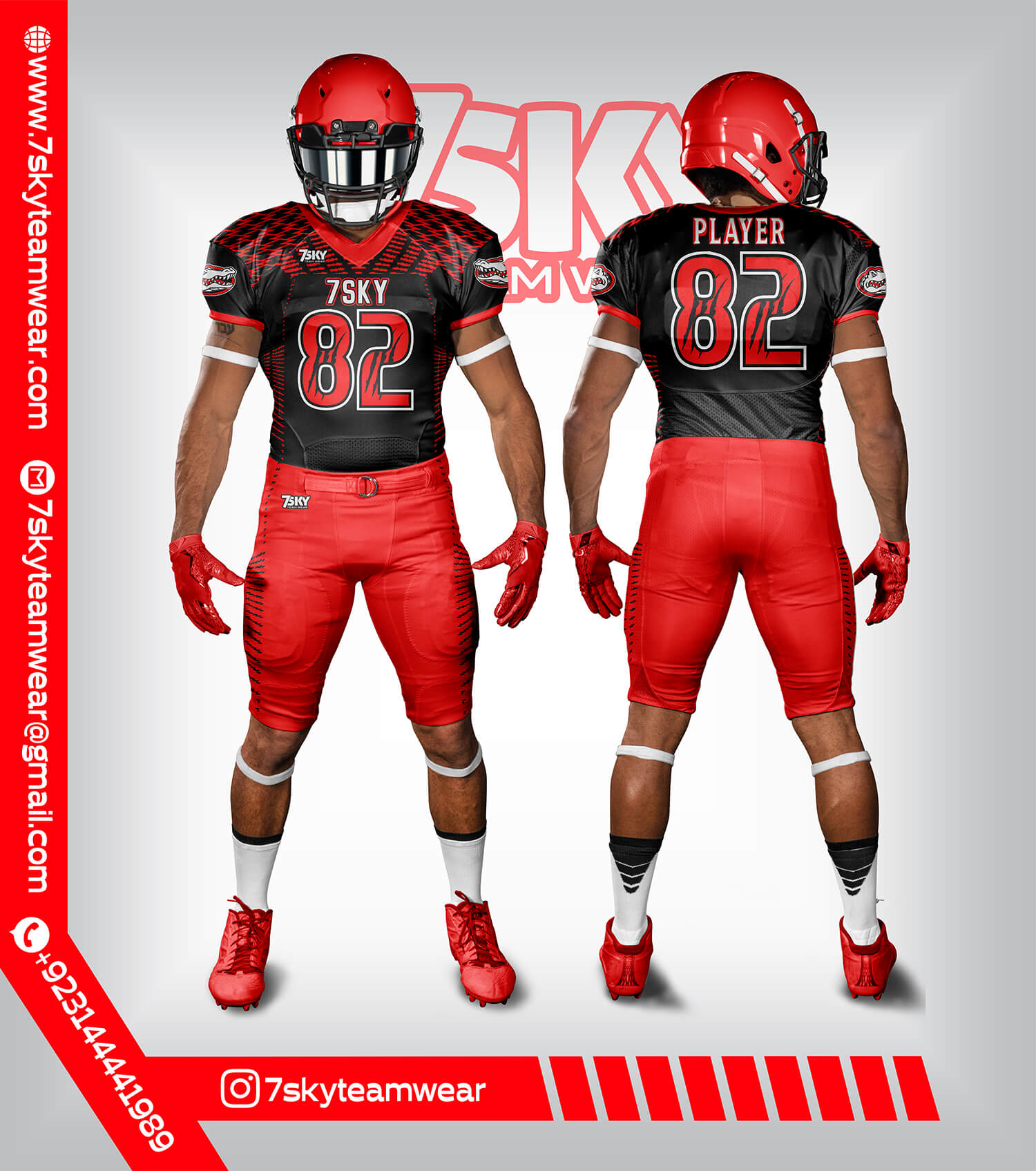 American Football Uniform