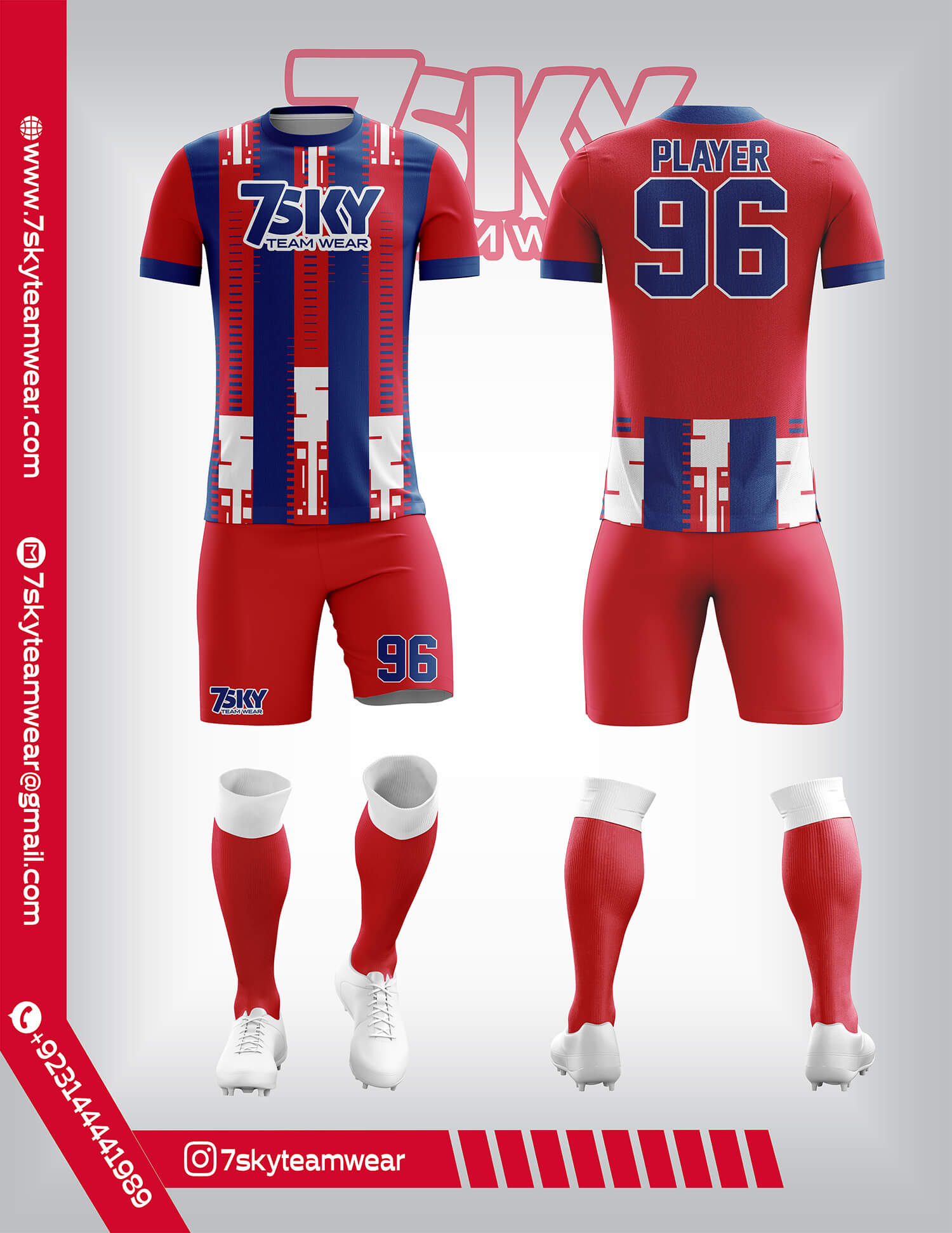 Raglon Half Sleeve Round Neck