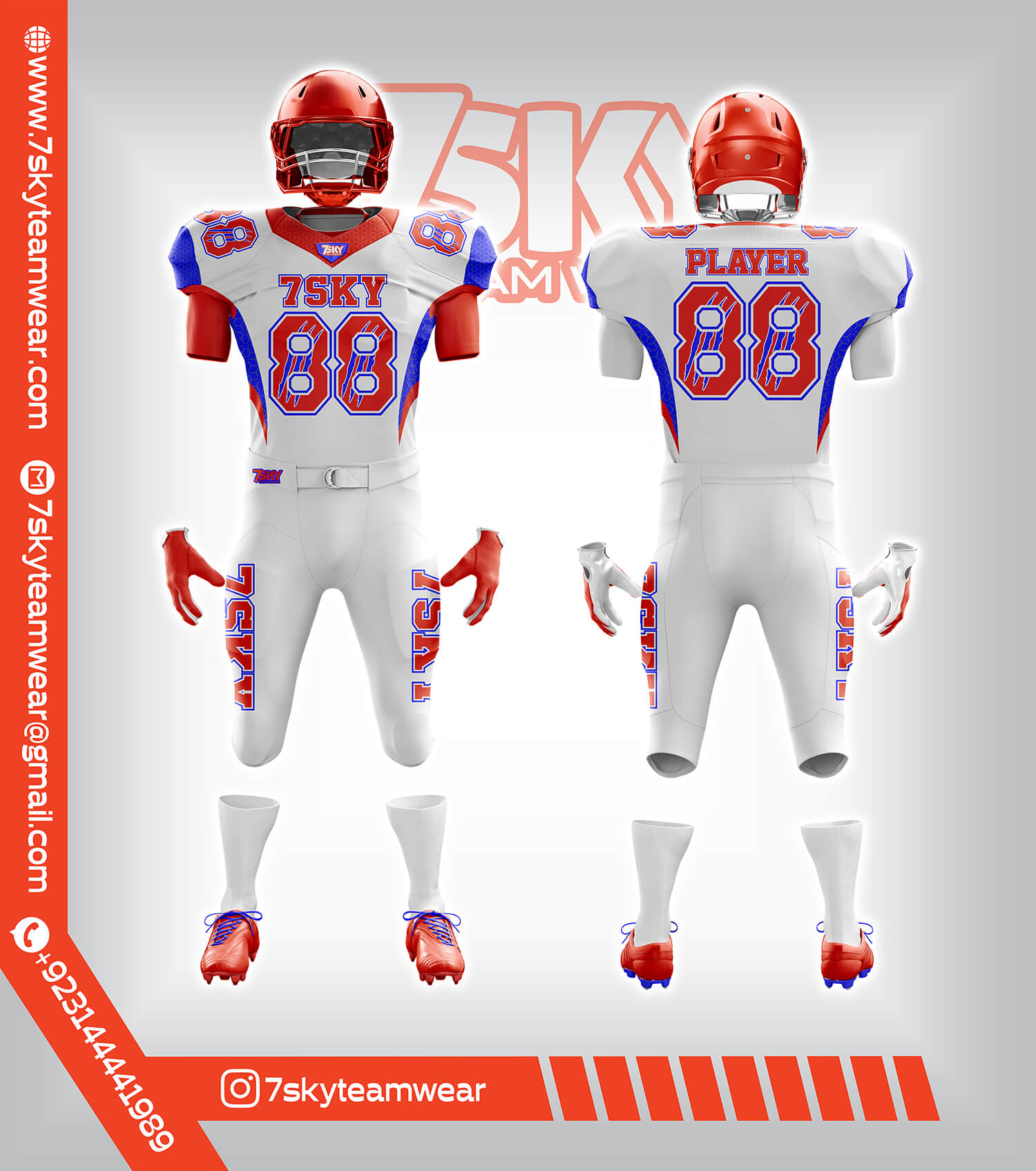 American Football Uniform