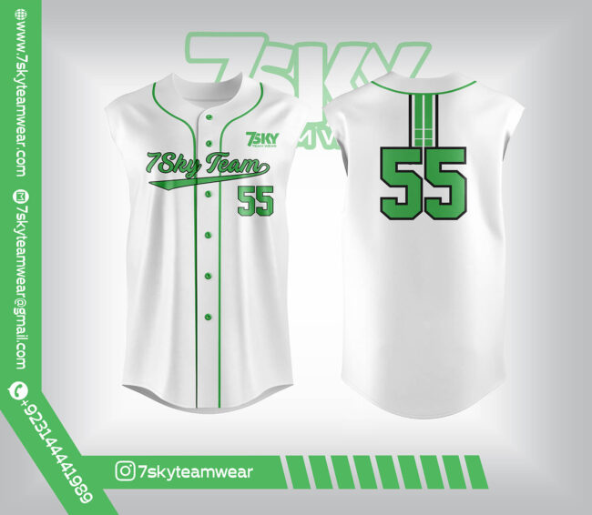 Baseball Sleeveless Jersey