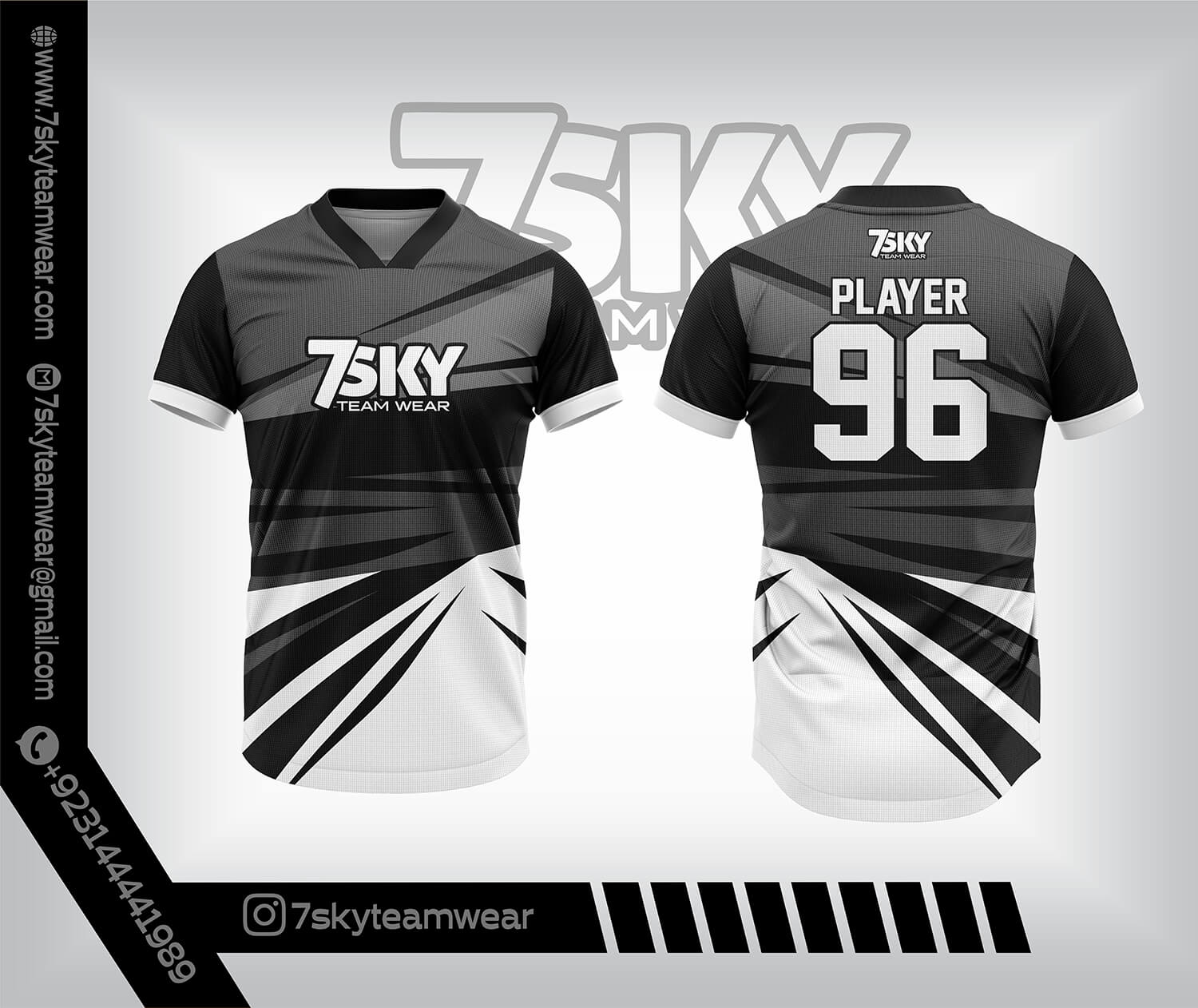 V-Neck Soccer Jersey