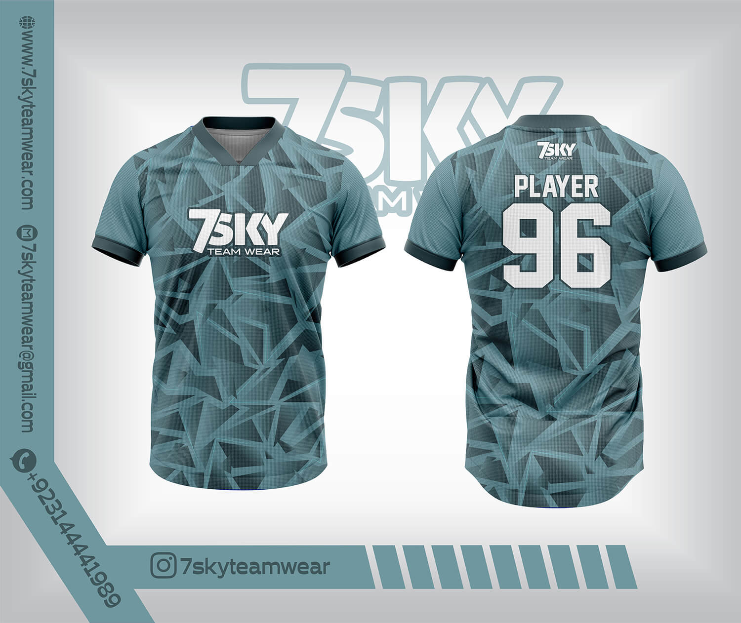 V-Neck Soccer Jersey