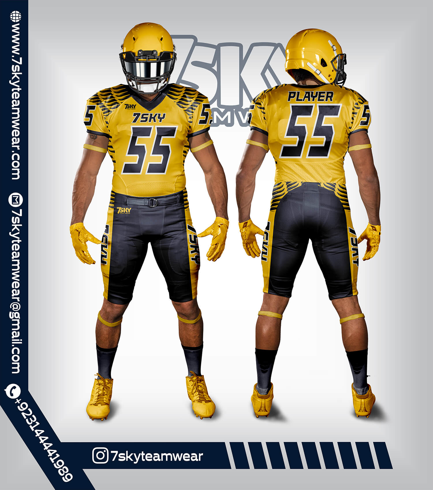 American Football Uniform