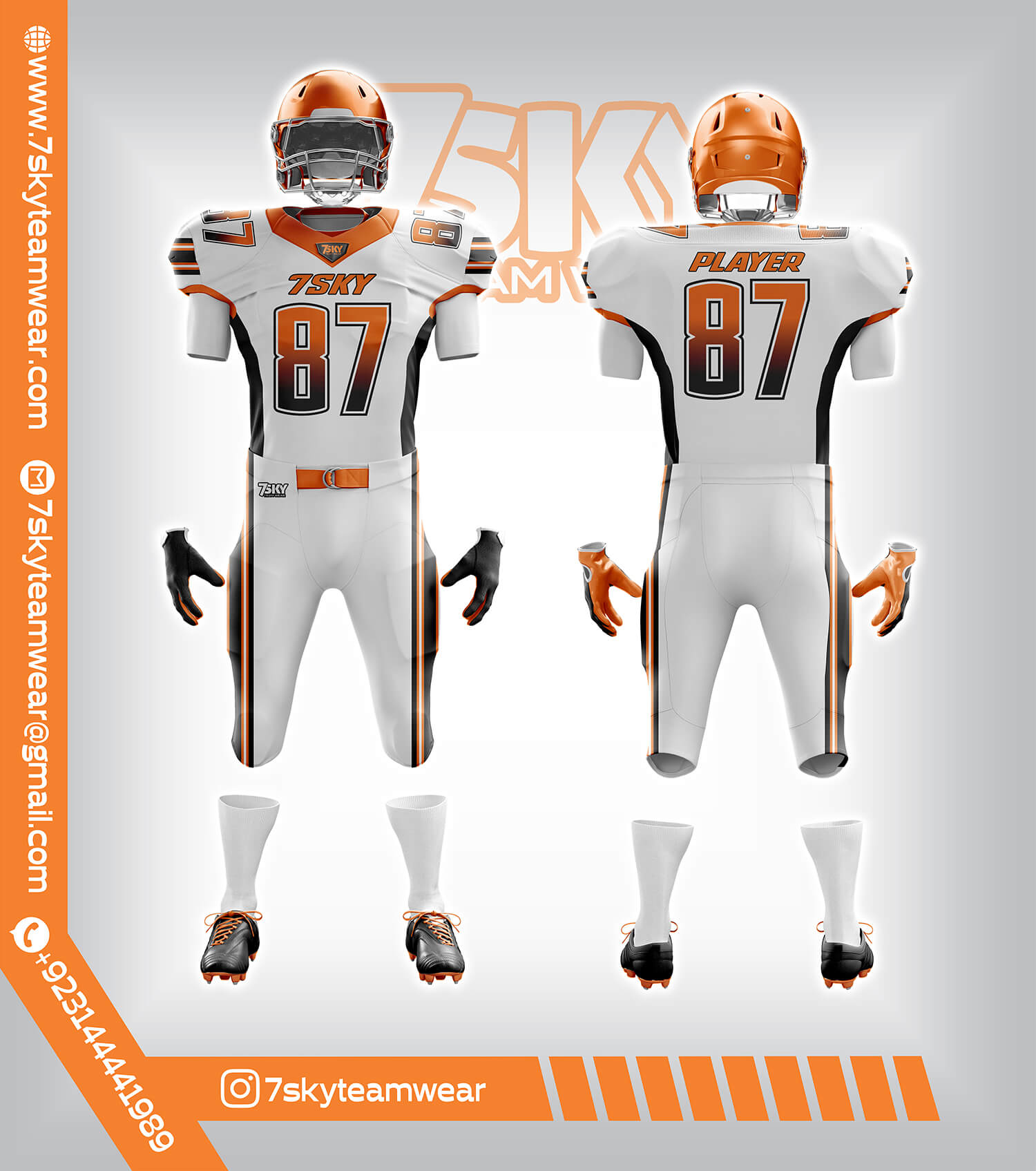 American Football Uniform