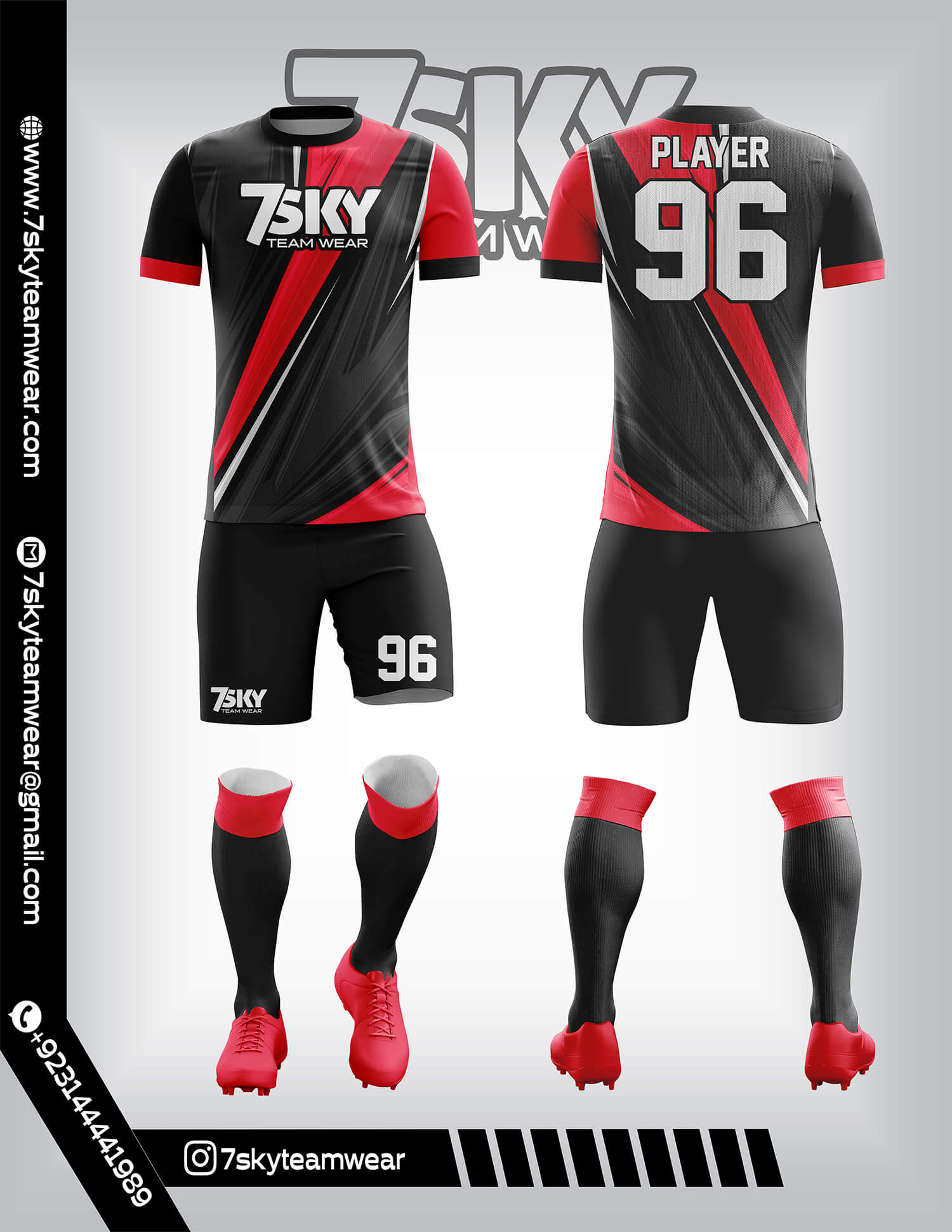 Raglon Half Sleeve Round Neck