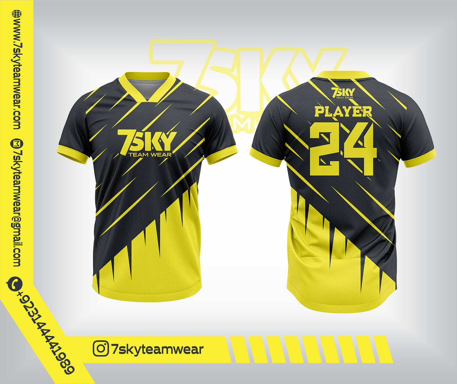 V-Neck Soccer Jersey