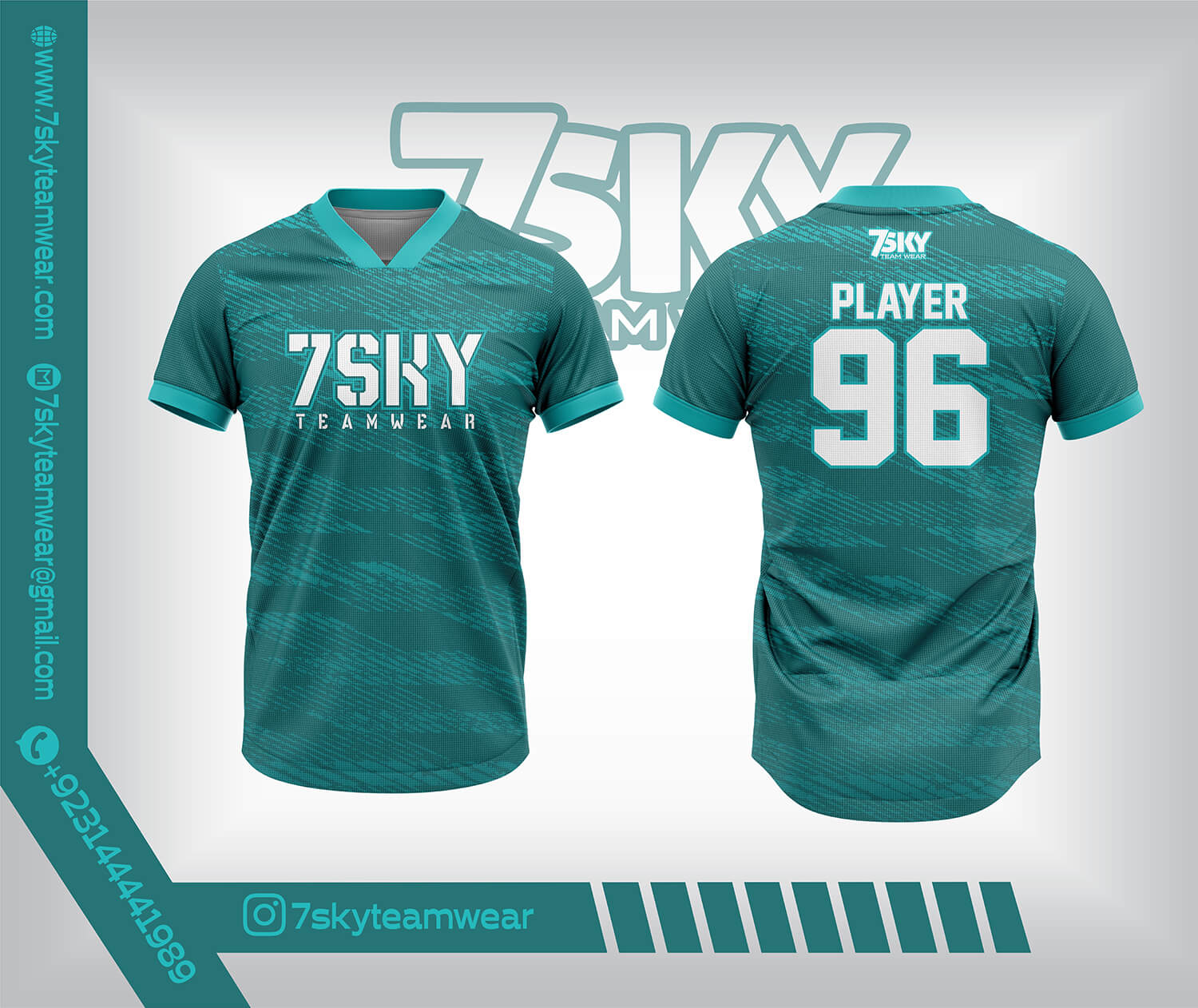 V-Neck Soccer Jersey