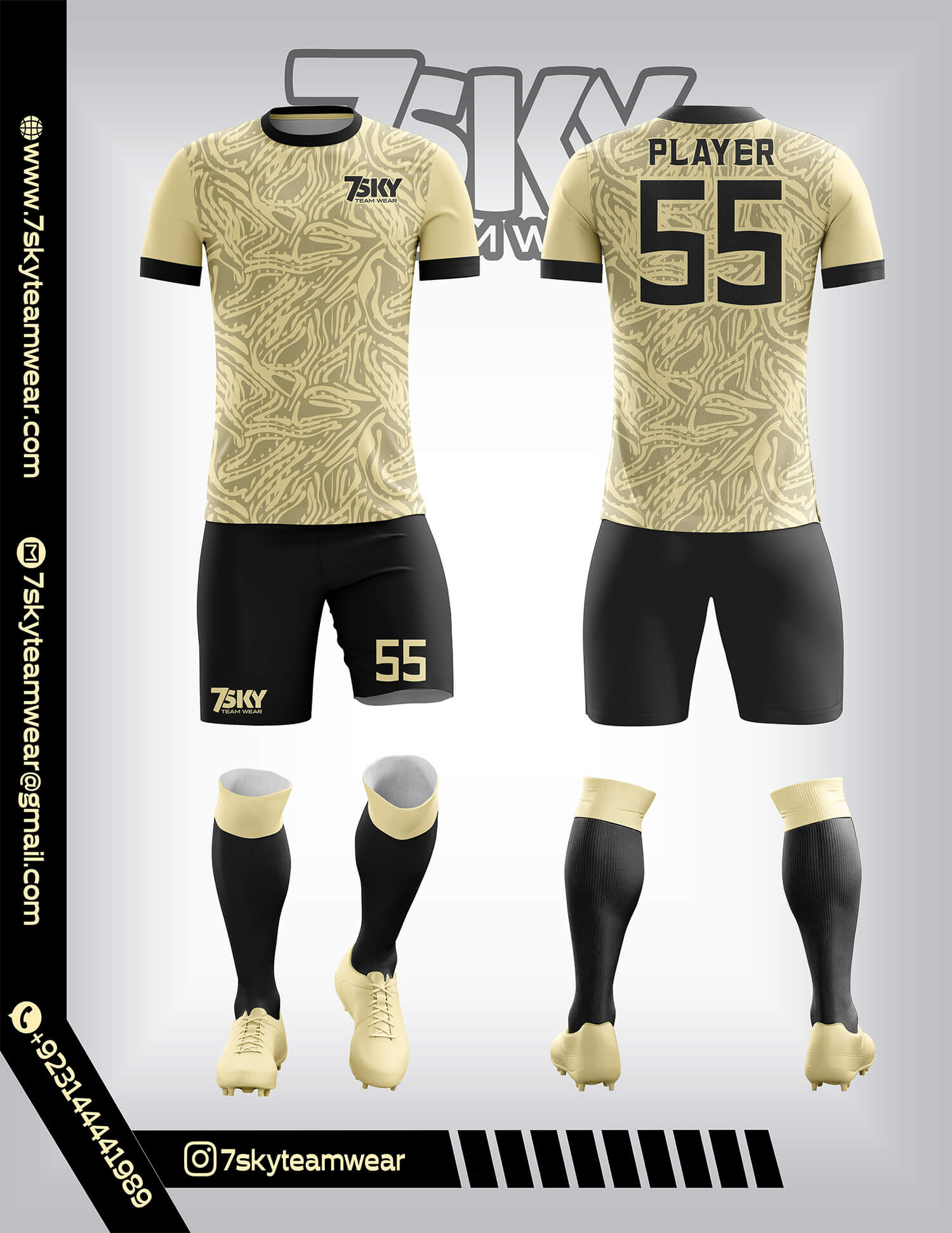 Raglon Half Sleeve Round Neck