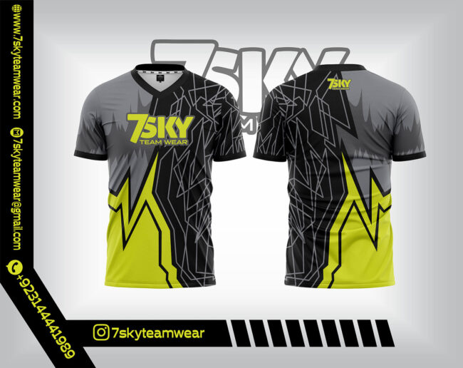 V Neck (Raglan Half Sleeves)