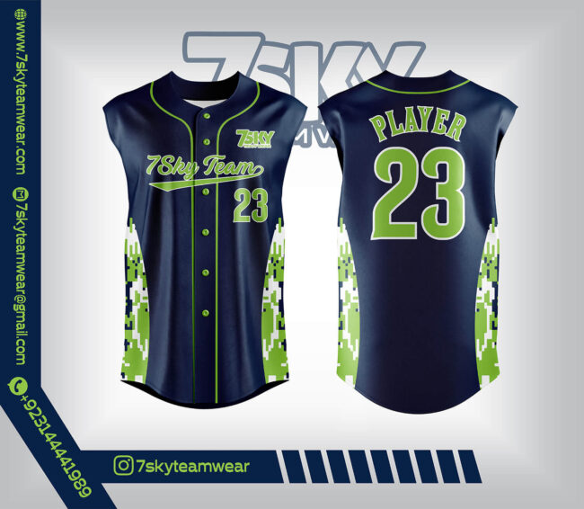 Baseball Sleeveless Jersey