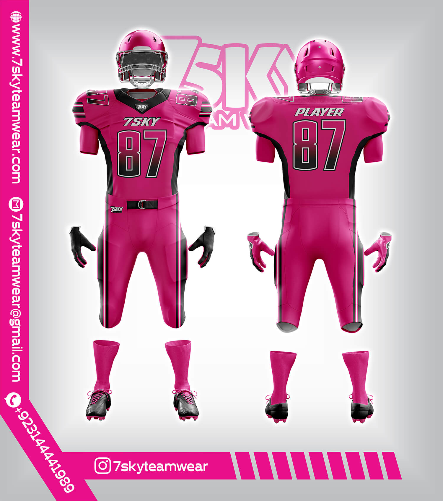 American Football Uniform