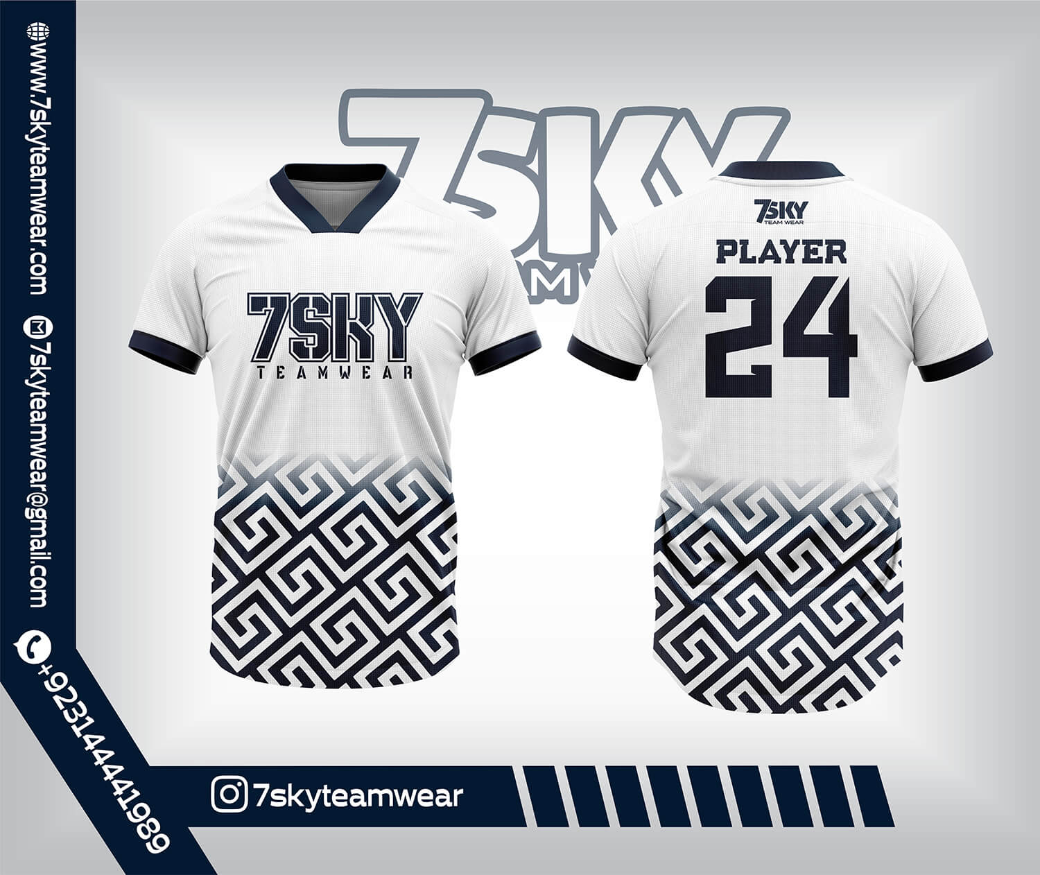 V-Neck Soccer Jersey