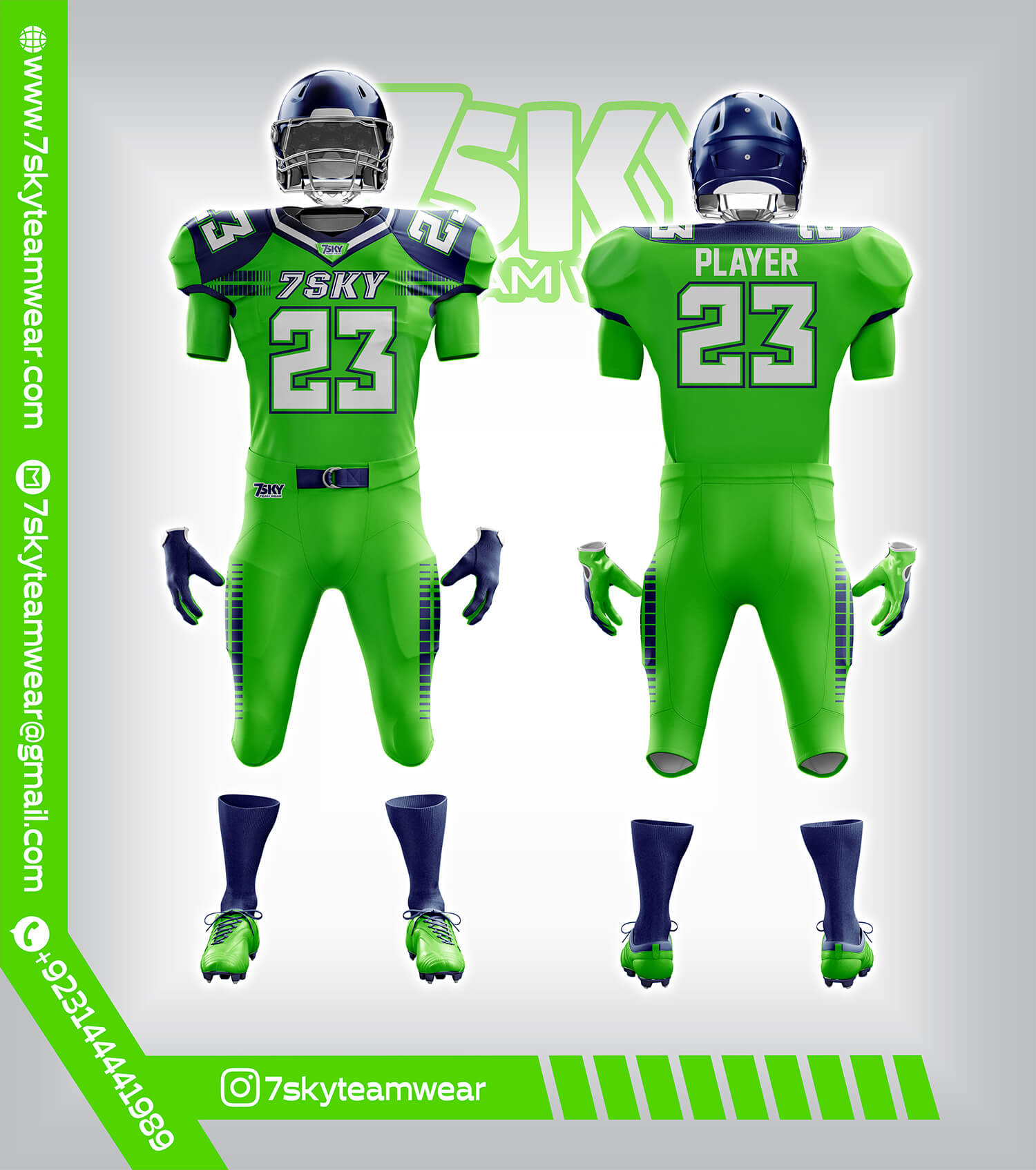 American Football Uniform