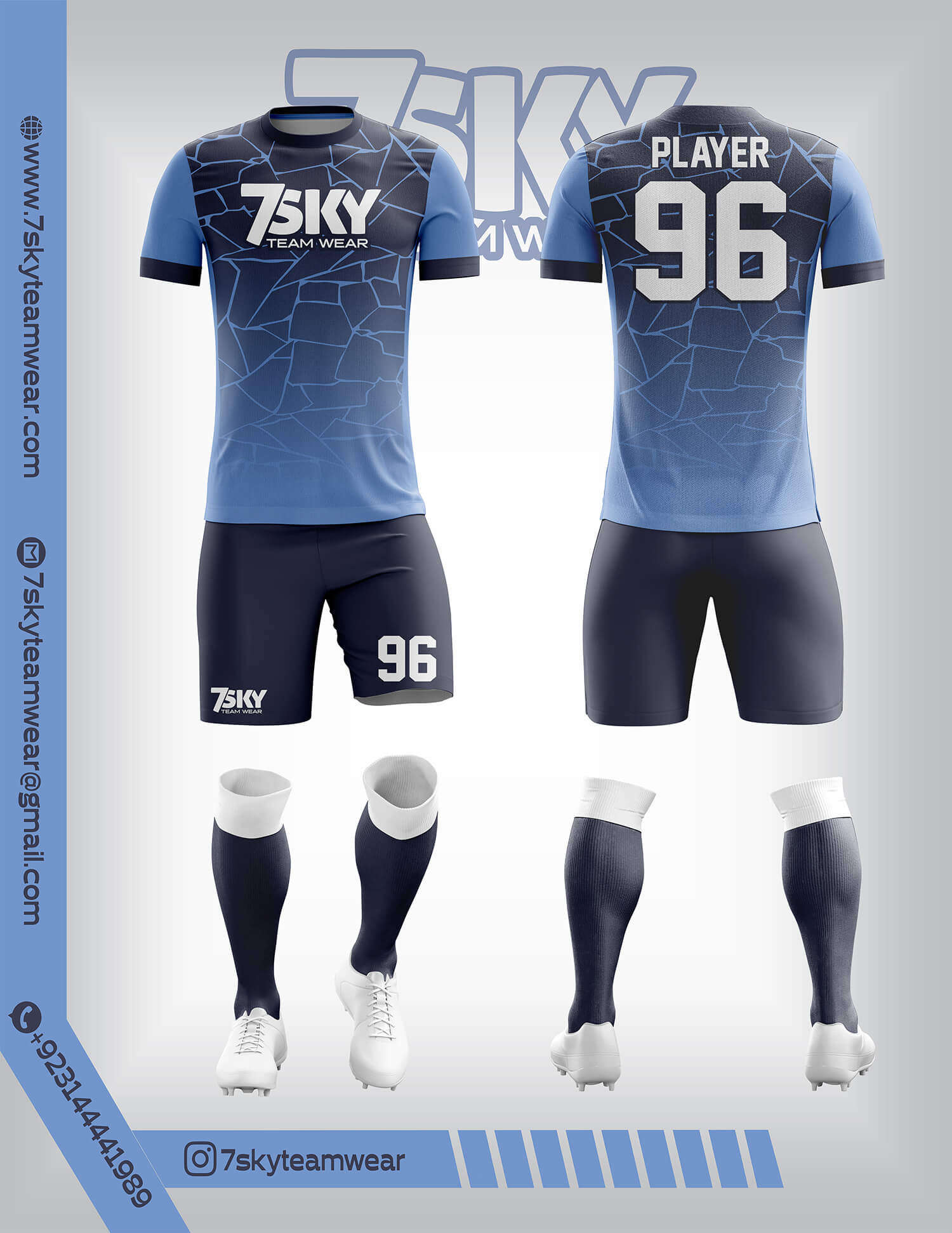 Raglon Half Sleeve Round Neck