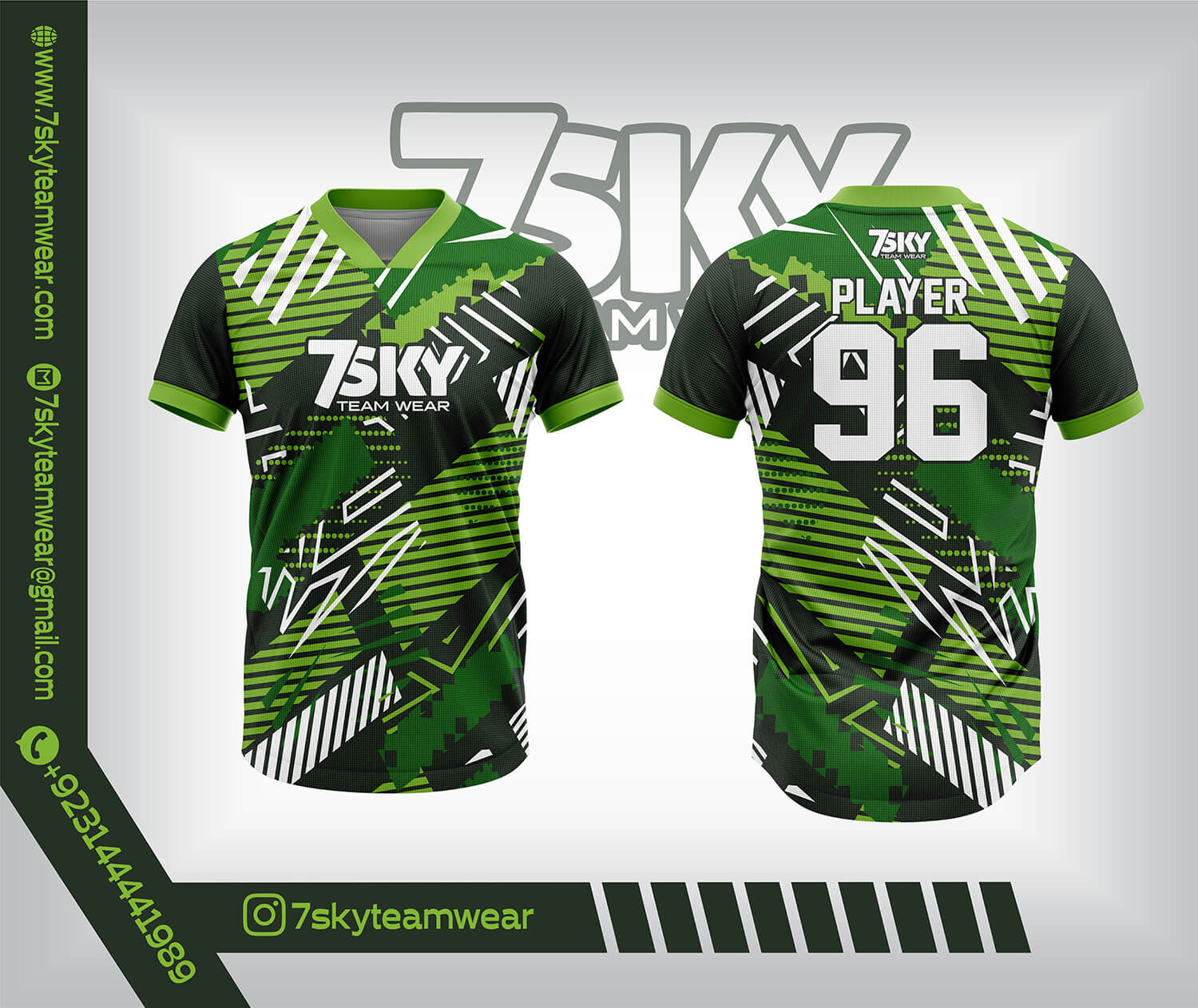 V-Neck Soccer Jersey