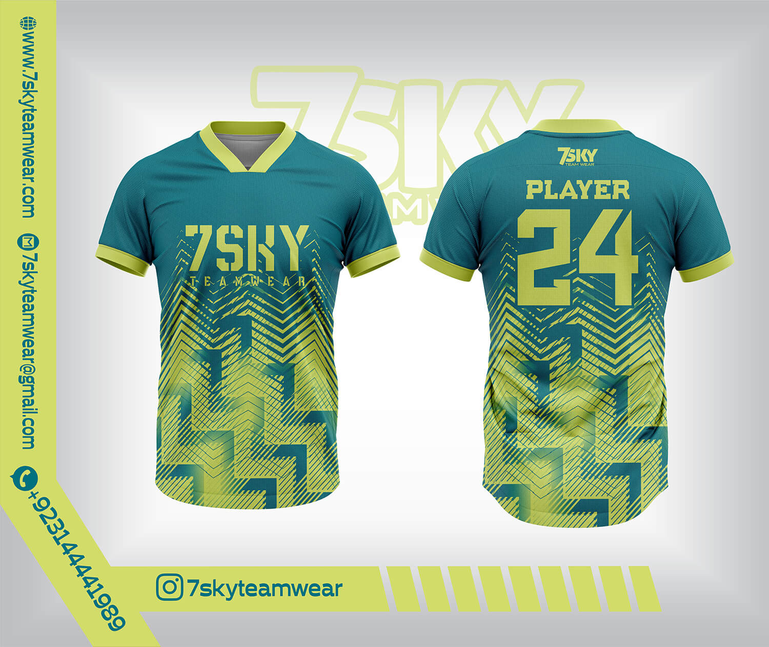 V-Neck Soccer Jersey